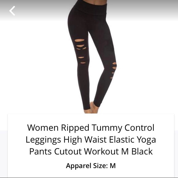 Workout Pants With Cutouts